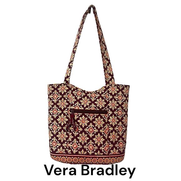 Vera Bradley Retired Medallion Pattern Shoulder Hand Bag - Picture 8 of 11